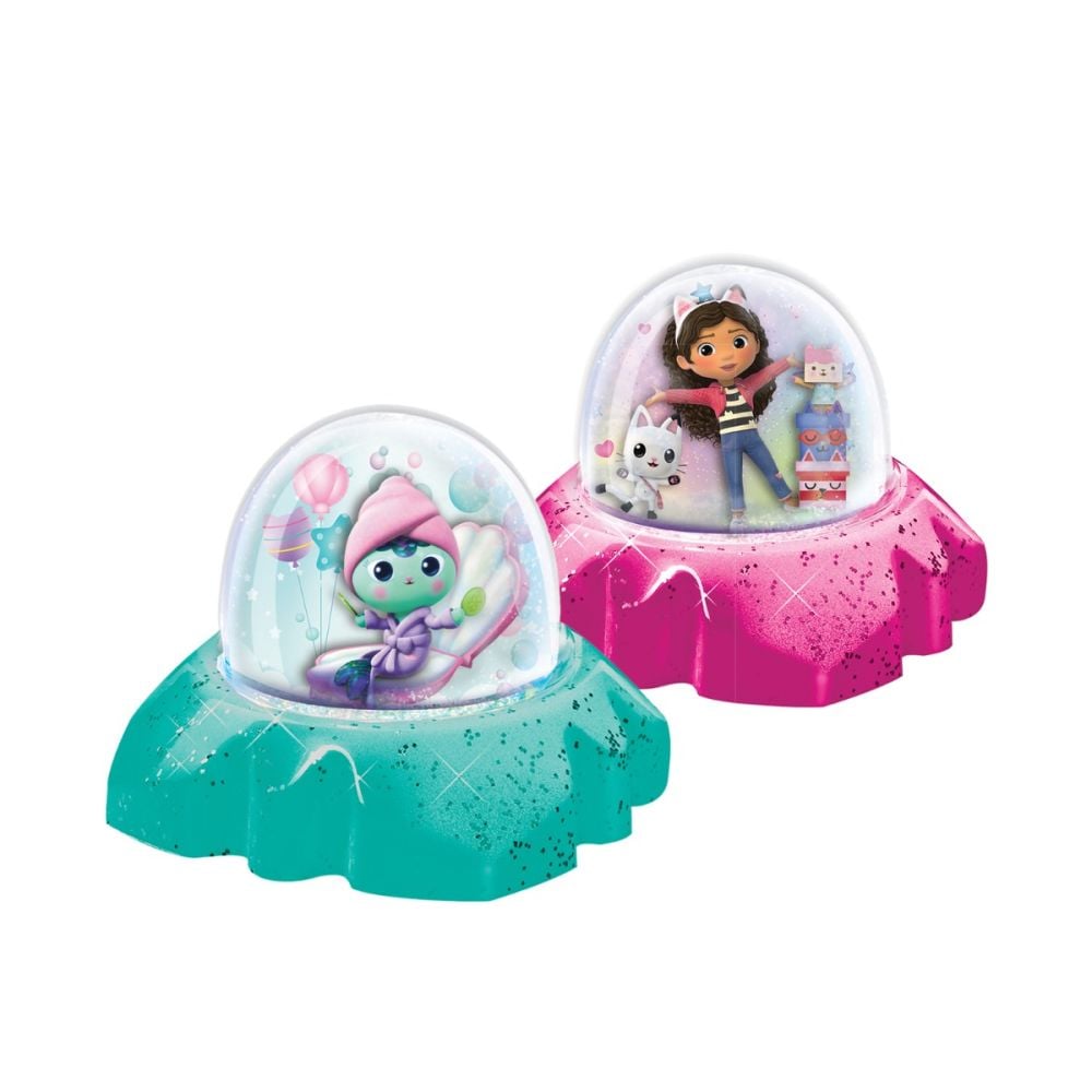 Set de creatie, Gabbys Dollhouse, Glob cu sclipici