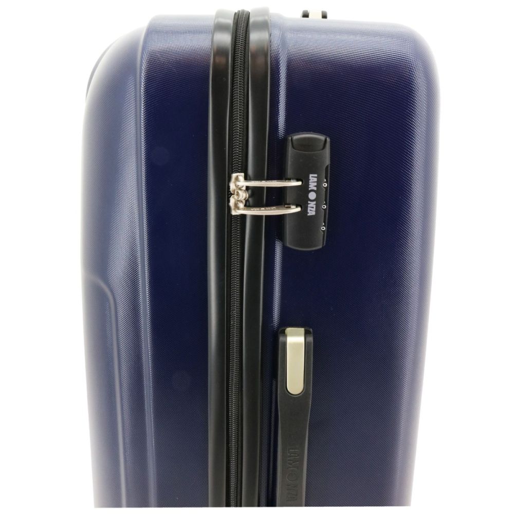 Troler Lamonza Glamour, albastru, 78 x 51 x 31 cm