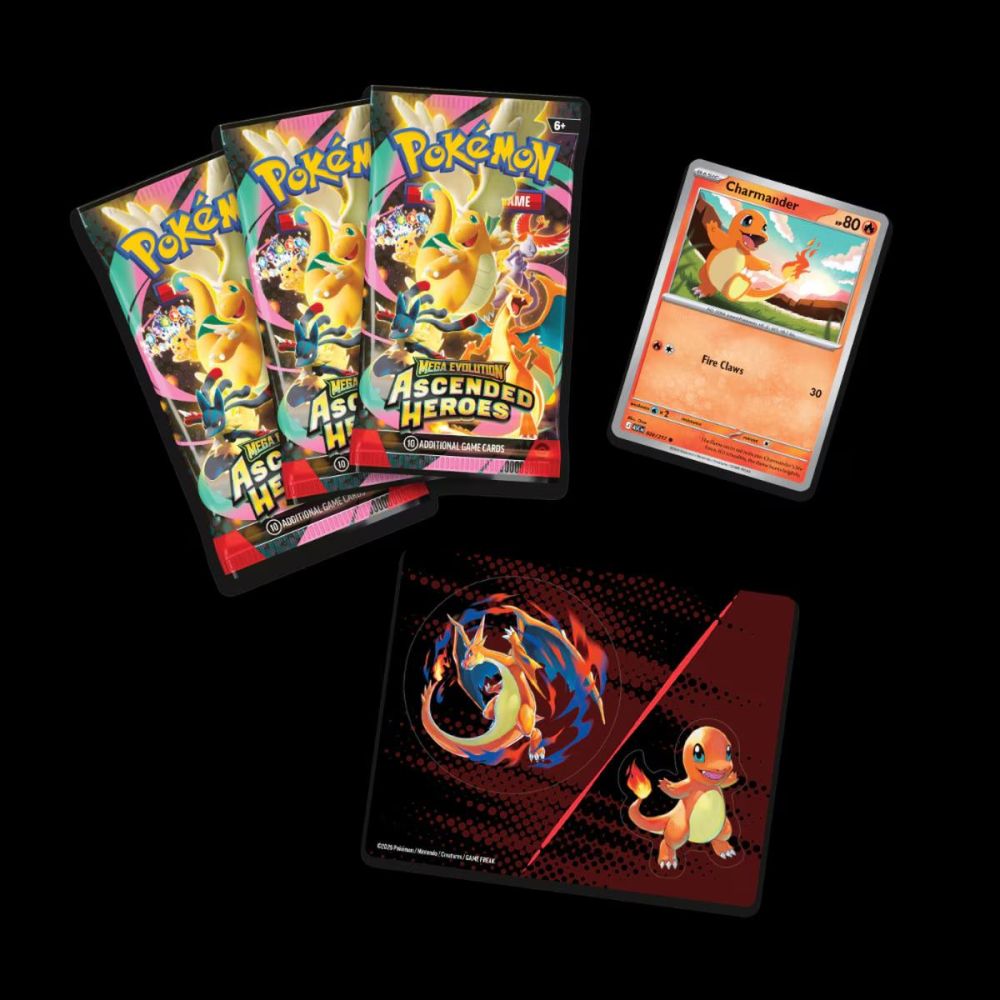 Set cartonase, Pokemon TCG, Mega Evolve, Ascended Heroes, Tech