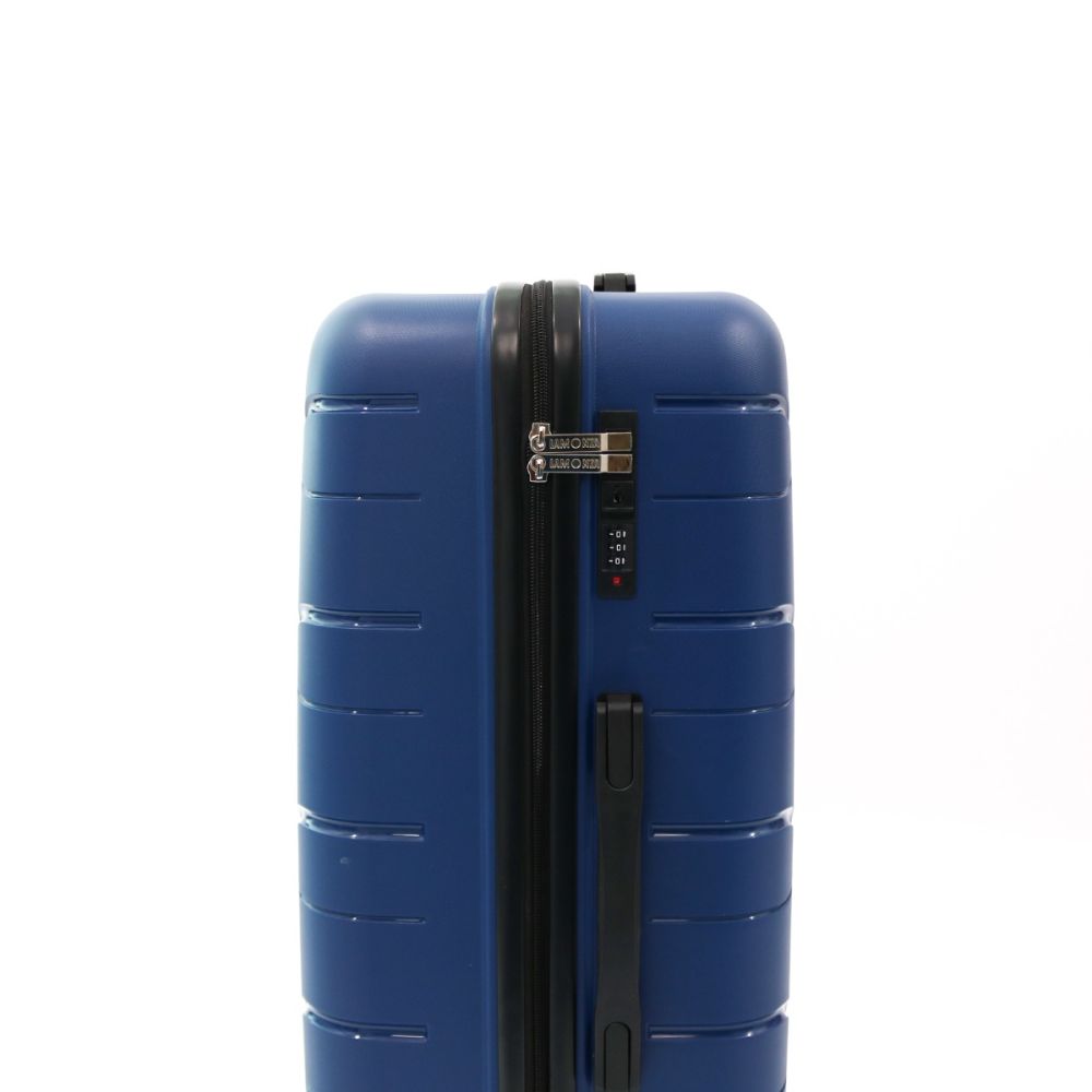 Troler Lamonza Reno, albastru, 74 x 46 x 27 cm