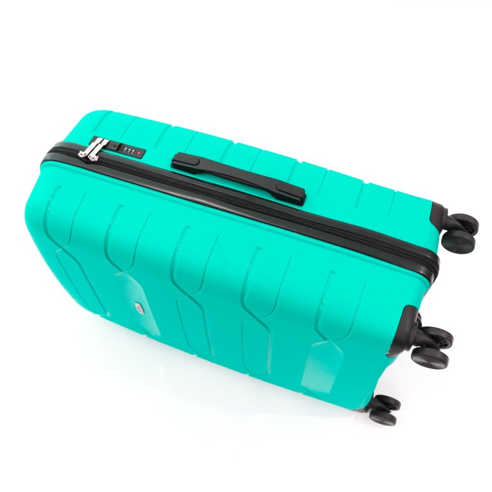 Troler Lamonza Reno, turcoaz, 74 x 46 x 27 cm