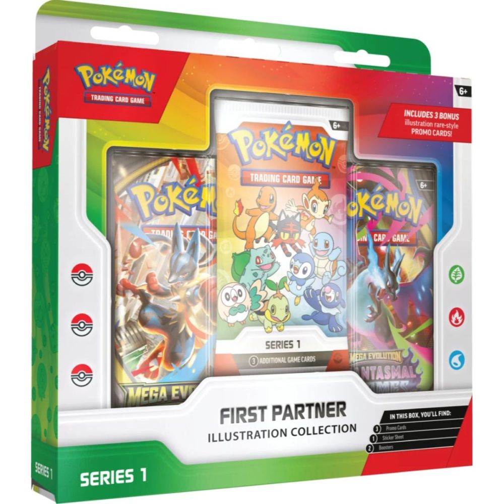 ポケモンカードゲーム Pokemon First Partner Illustration Set carti de joc, Pokemon TCG, First Partner Illustration