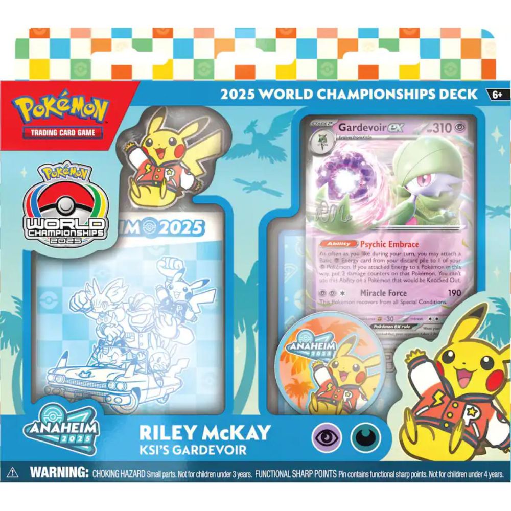 Set carti de joc, Pokemon TCG, 2025 World Championship Decks, Riley McKay
