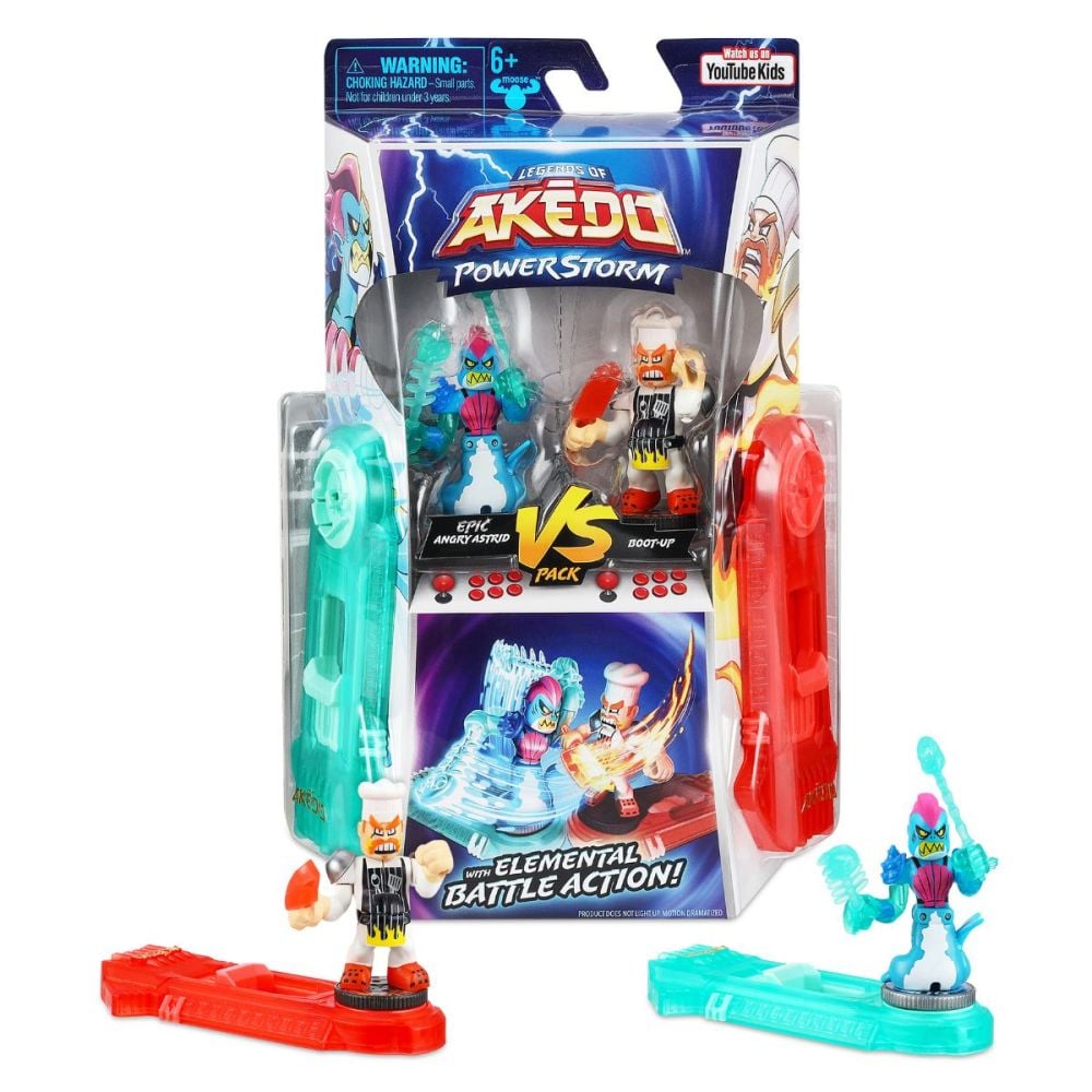 Set 2 figurine Akedo, Versus Pack, S3 W1, 15170