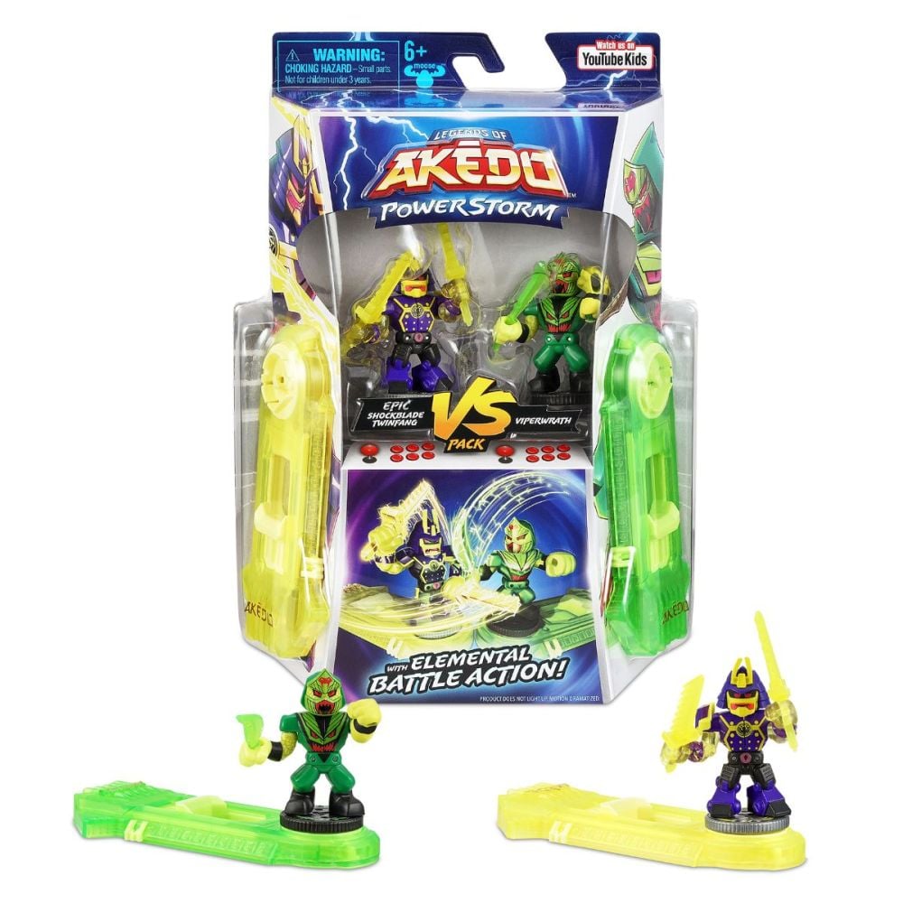 Set 2 figurine Akedo, Versus Pack, S3 W1, 15171