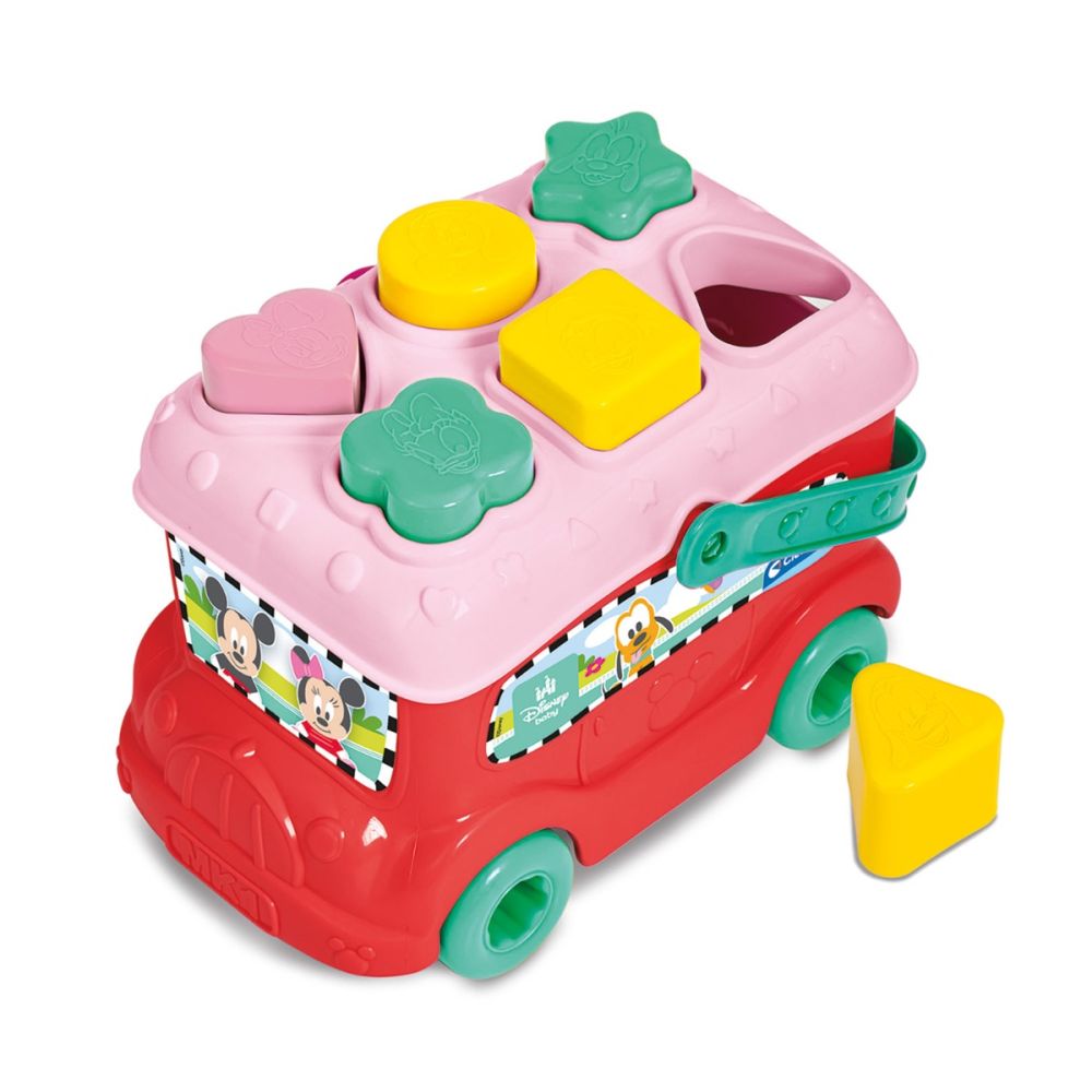 Set cu forme de sortat, Clementoni, Minnie Mouse