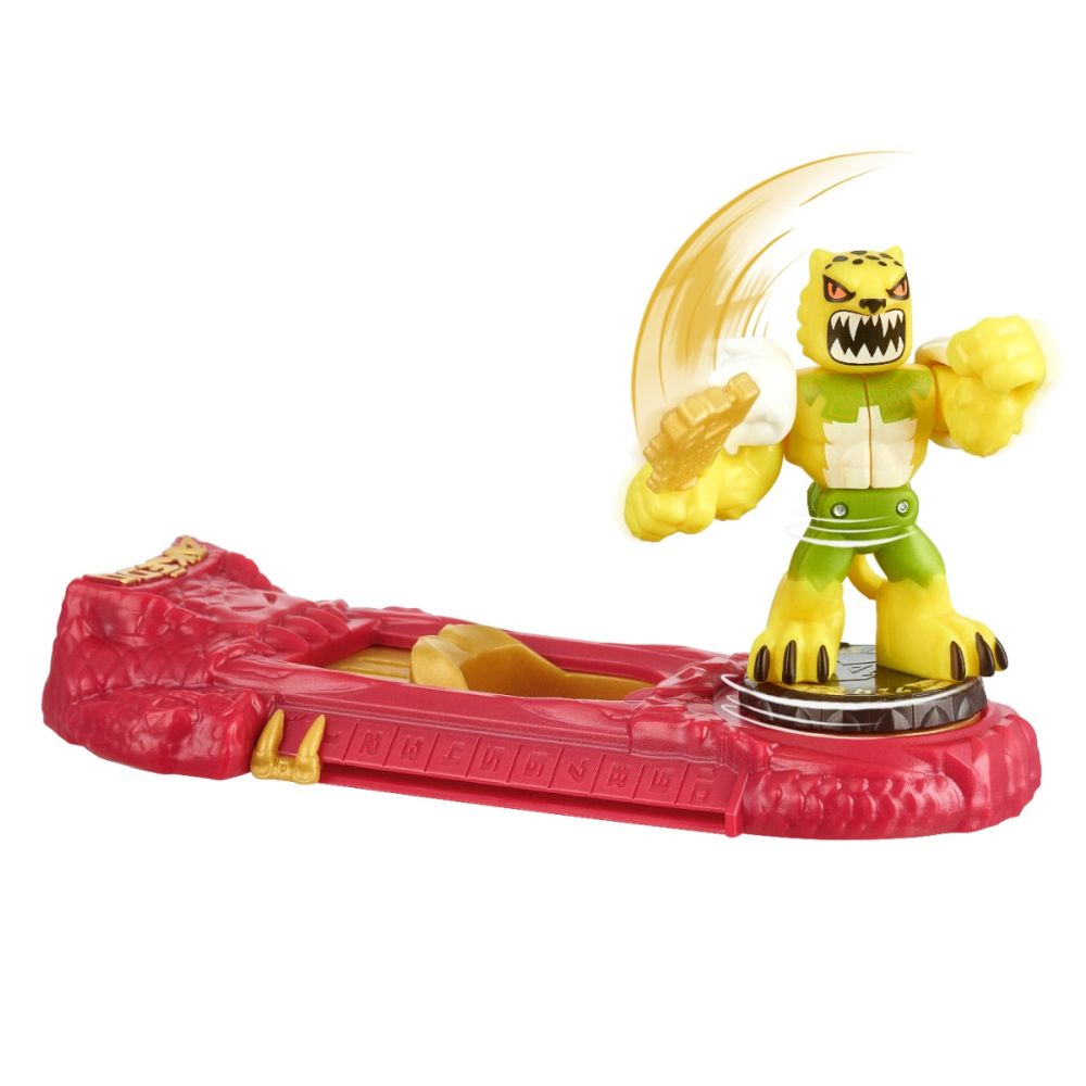 Figurina cu accesorii, Akedo, Beast Strike, Jungle Heart, S5