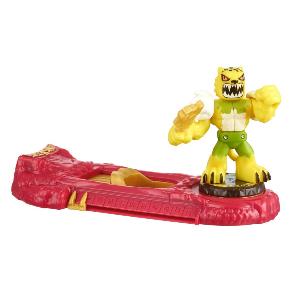 Figurina cu accesorii, Akedo, Beast Strike, Jungle Heart, S5