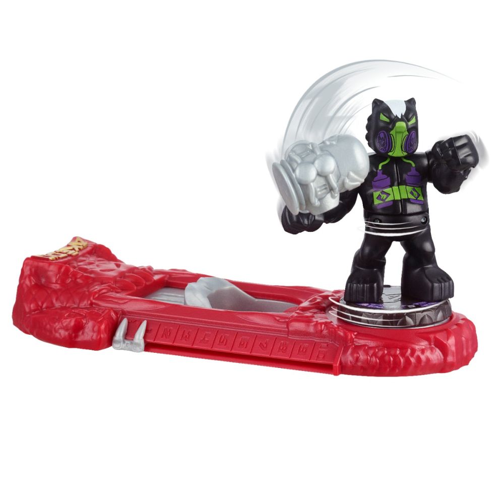 Figurina cu accesorii, Akedo, Beast Strike, Stink King, S5