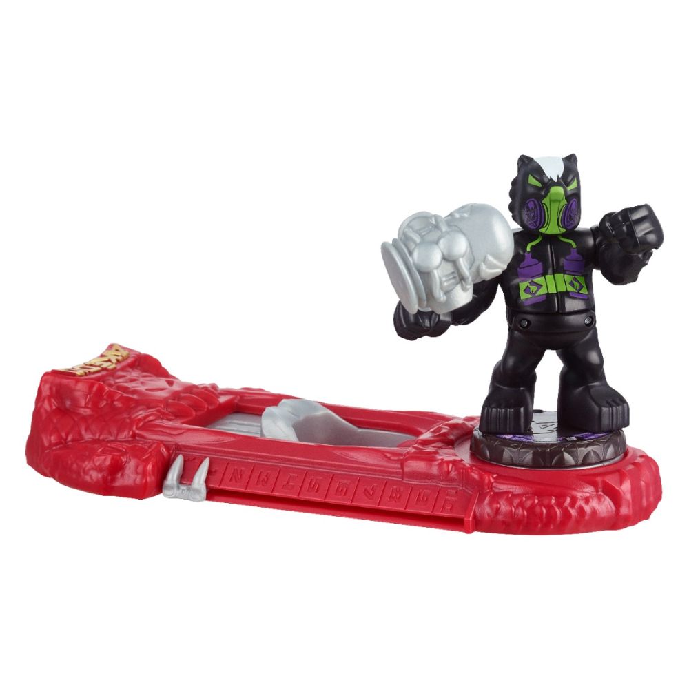 Figurina cu accesorii, Akedo, Beast Strike, Stink King, S5