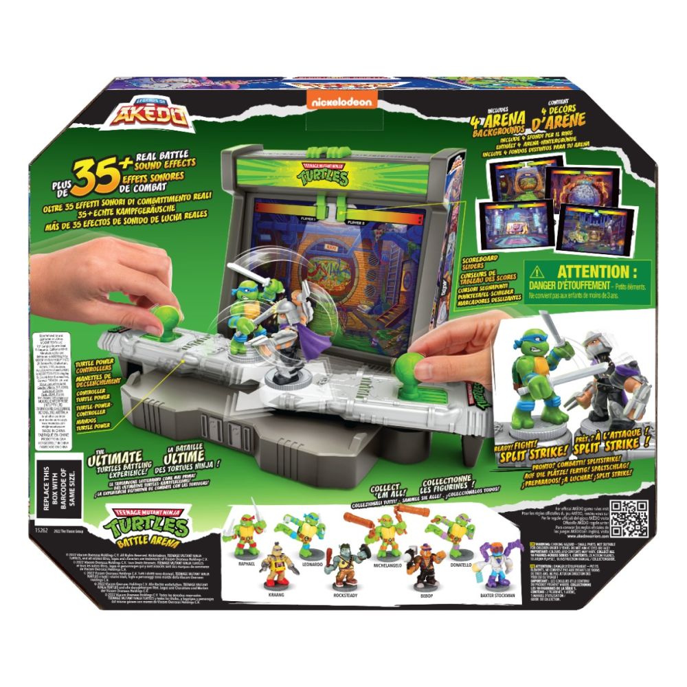 Arena de lupta Testoasele Ninja, Akedo, Leonardo Vs Shredder, S1