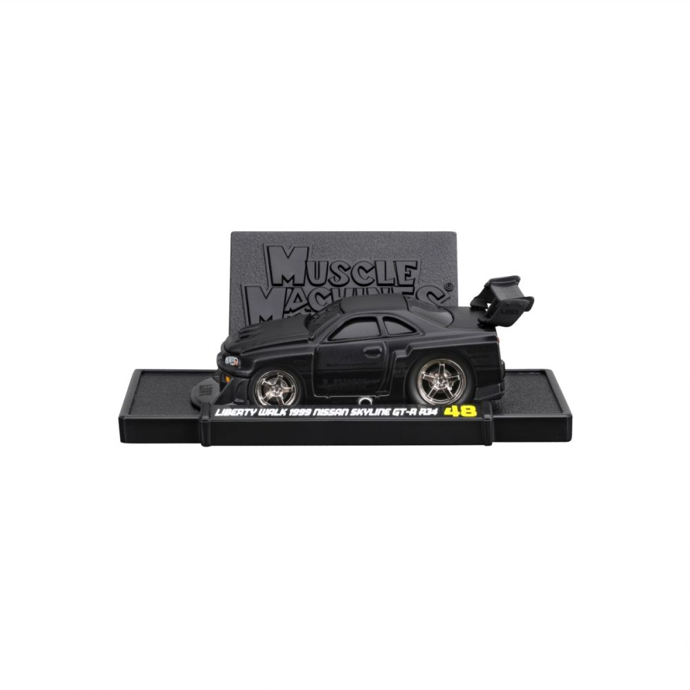Masinuta metalica, Maisto, Muscle Machines, Liberty Walk 1999 Nissan Skyline Gt-R A34, 1:64