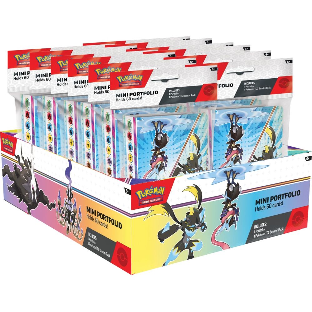Mini portofoliu, Pokemon TCG, Mega Greninja si Zeraora, Q4 2026