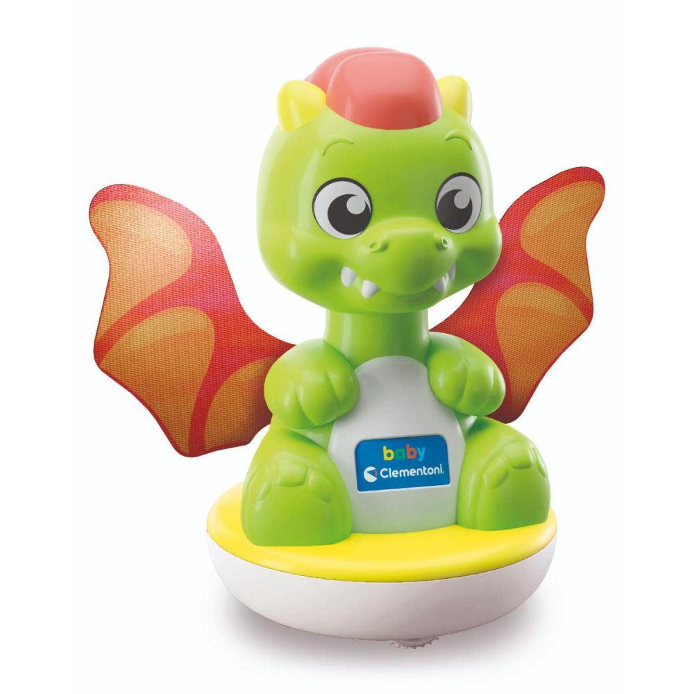 Jucarie bebelusi, Clementoni Baby, Spin&Dream, Unicorn si Dragon