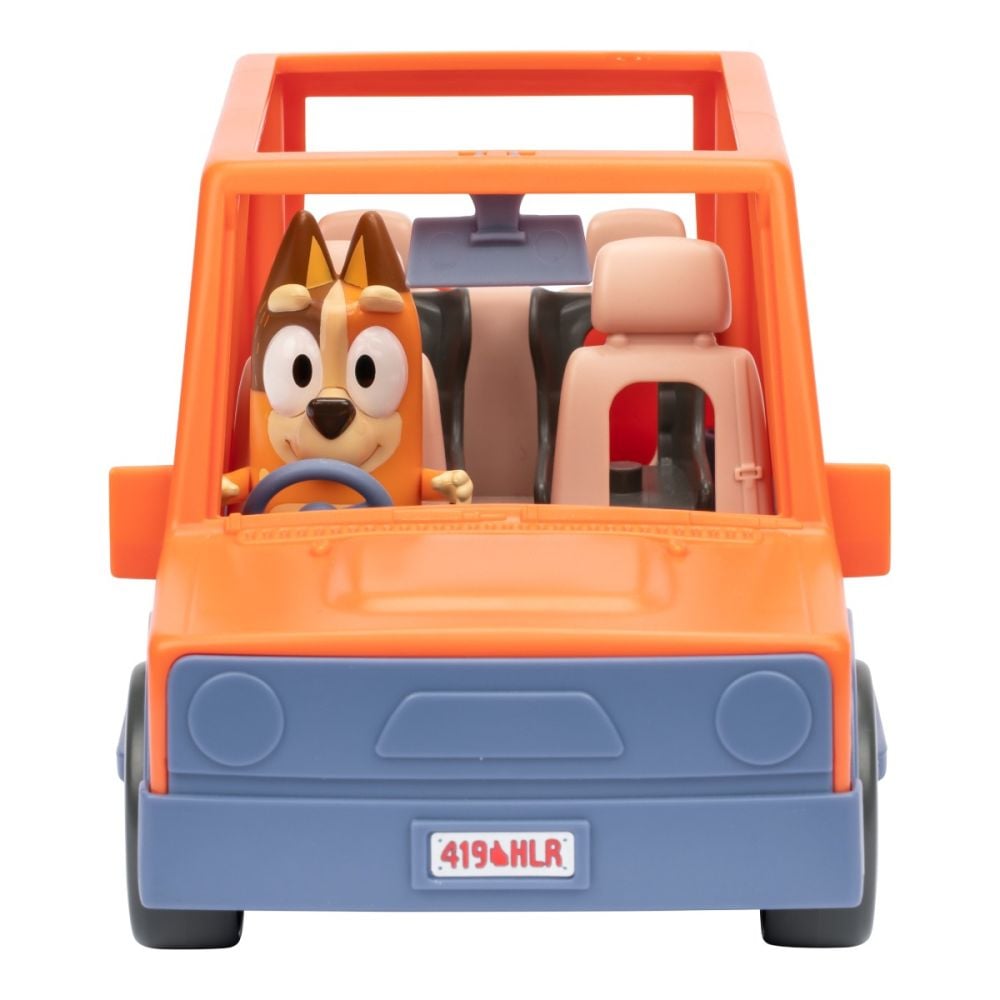 Masina si figurina, Bluey, Heeler Family Road trip 4 WD