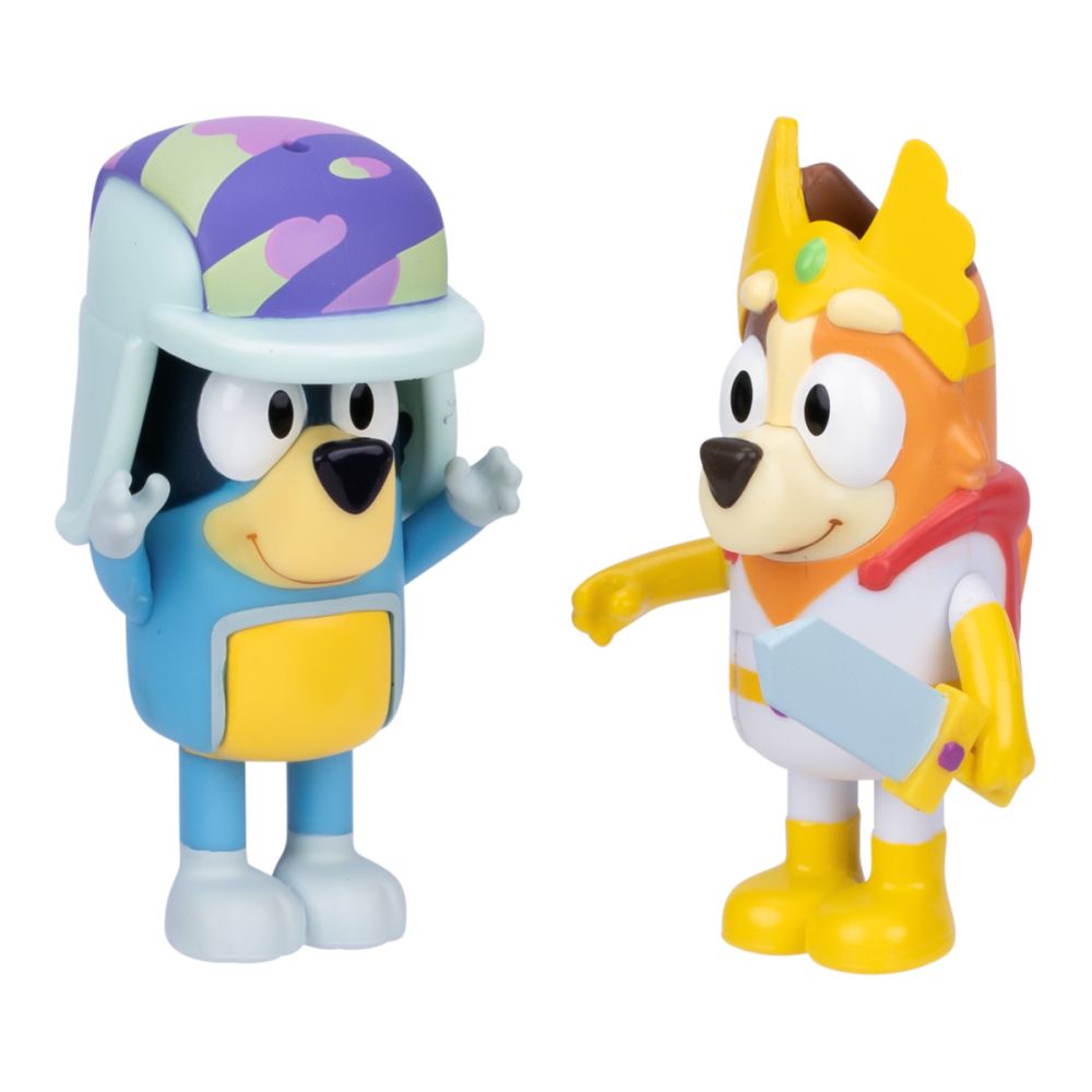 Set 2 figurine, Bluey, Fairytale