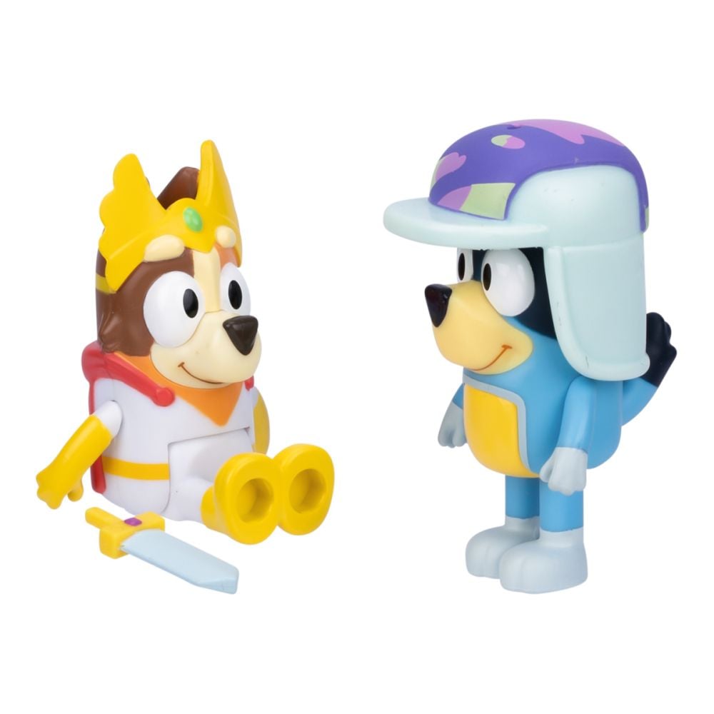 Set 2 figurine, Bluey, Fairytale