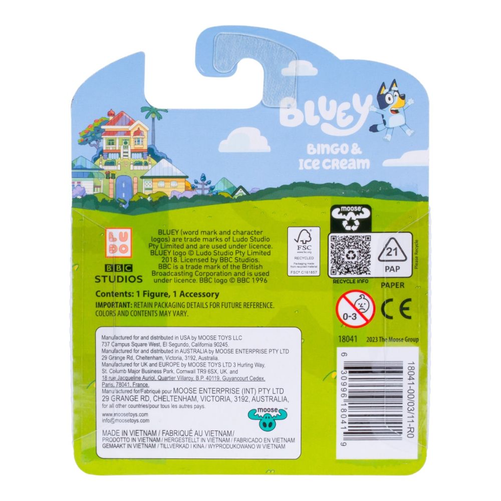 Set figurina, Bluey, Story Starter, Bingo si Ice Cream