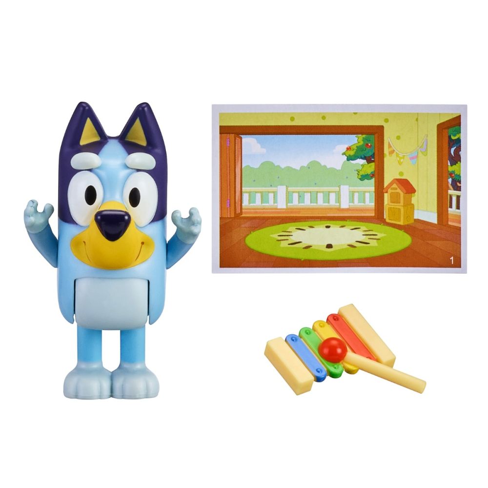 Set figurina, Bluey, Story Starter, Bluey si Xylophine