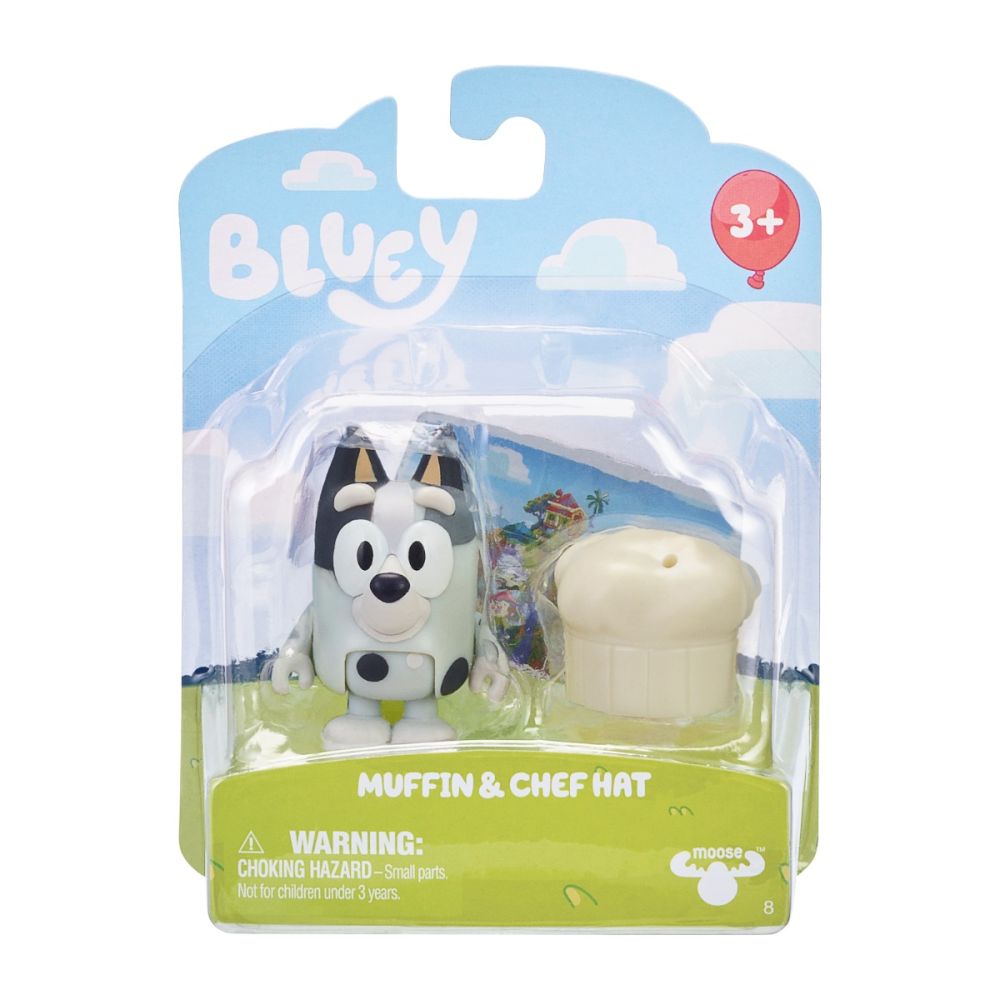 Set figurina, Bluey, Story Starter, Muffin si Chef Hat