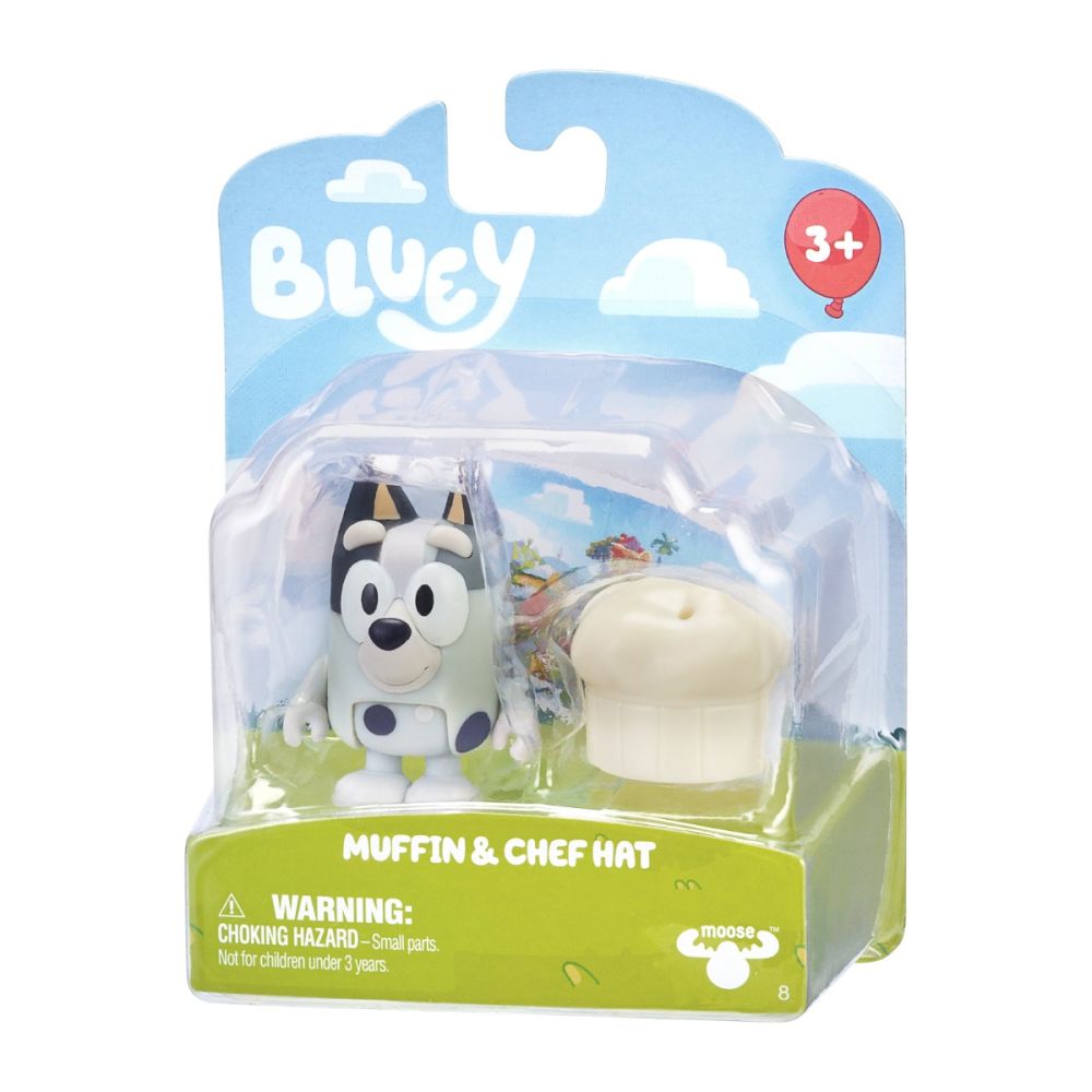 Set figurina, Bluey, Story Starter, Muffin si Chef Hat