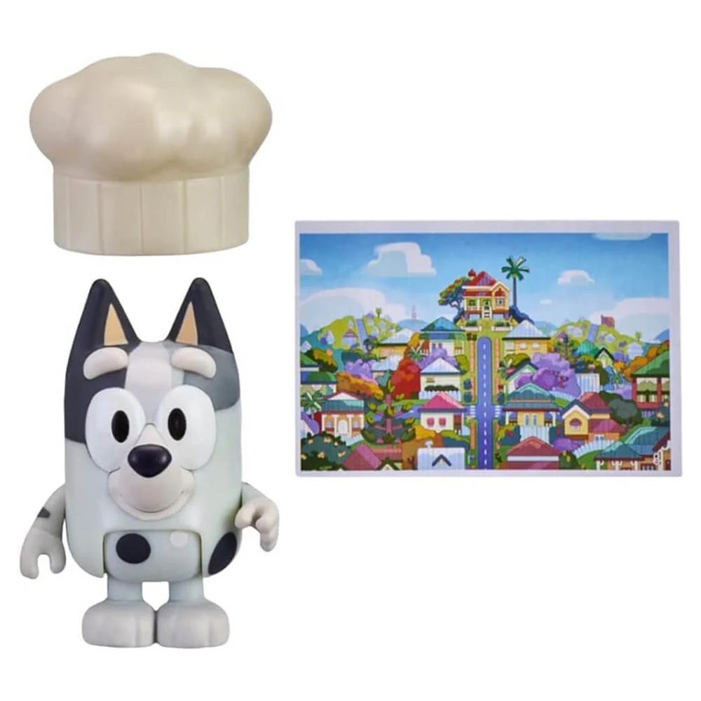 Set figurina, Bluey, Story Starter, Muffin si Chef Hat