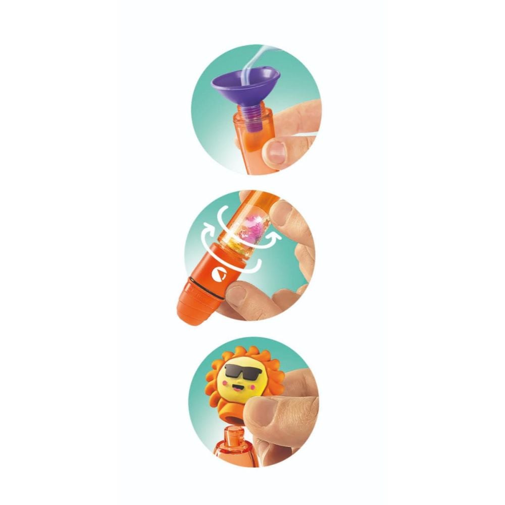 Set de creatie, Clementoni Idea, Marker cu decoratiuni, Crazy Summer