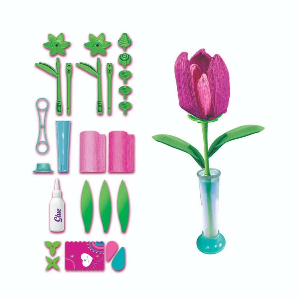 Set de creat 2 flori, Clementoni Idea, Lalele