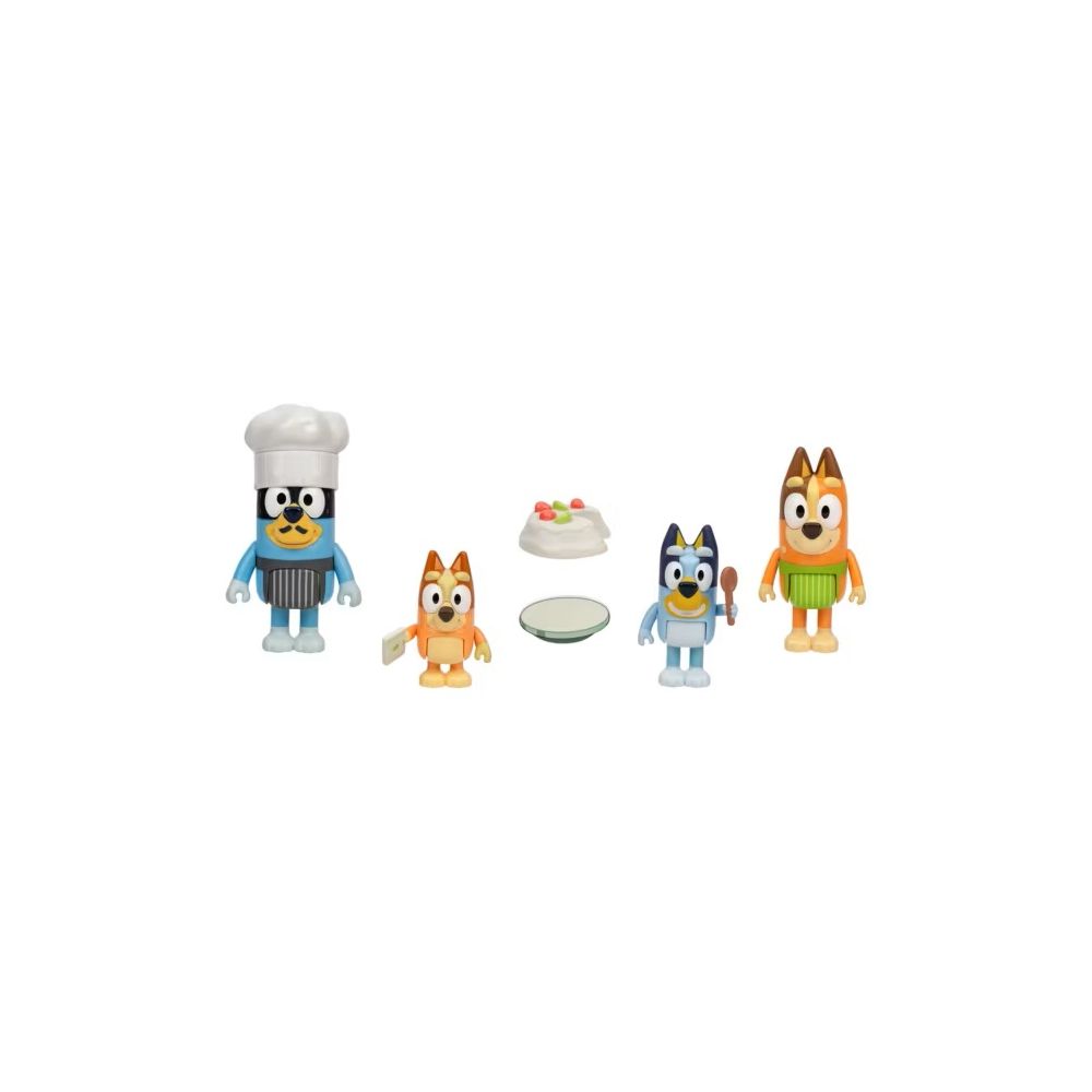 Set de joaca cu 4 figurine, Bluey, Pavlova