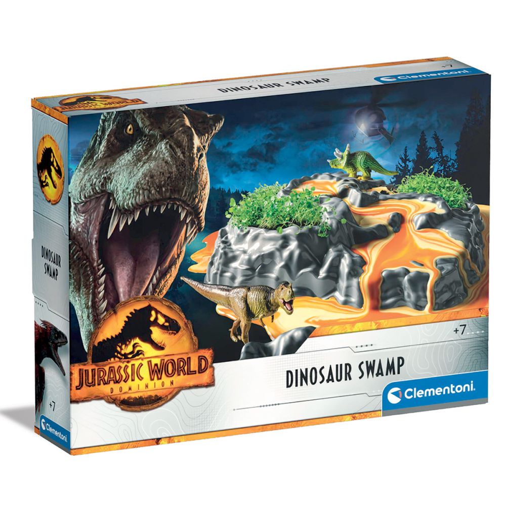 Set de joaca arheologic, Clementoni, Dinosaur Swamp