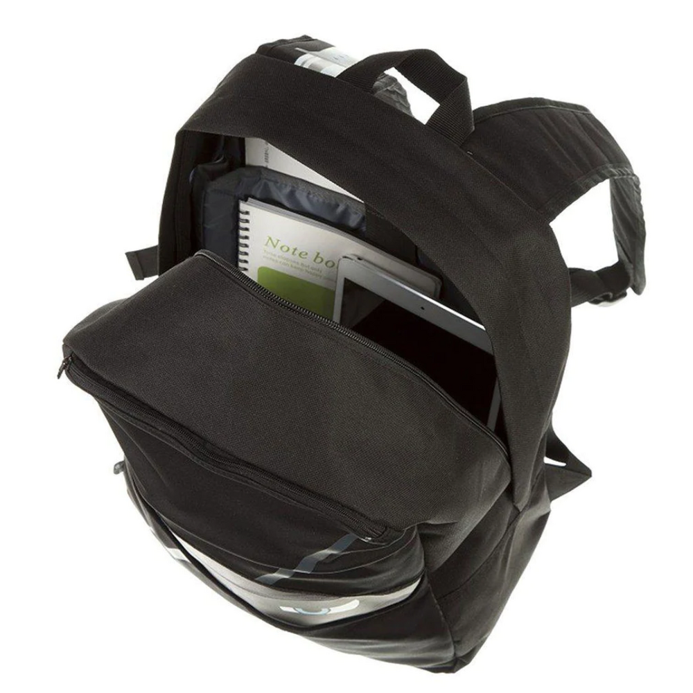 Rucsac cu 2 compartimente, Zipit, Ninja Black