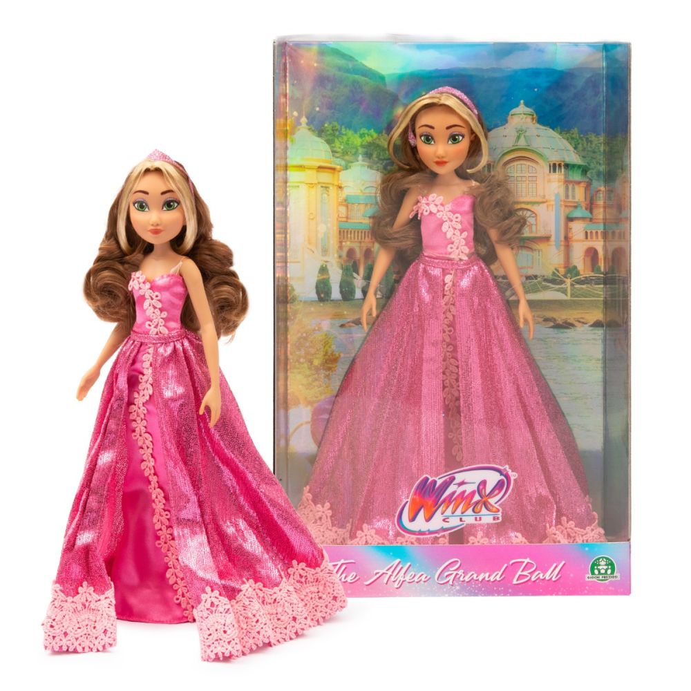 Papusa Winx The Alfea Grand Ball, Flora, 27 Cm