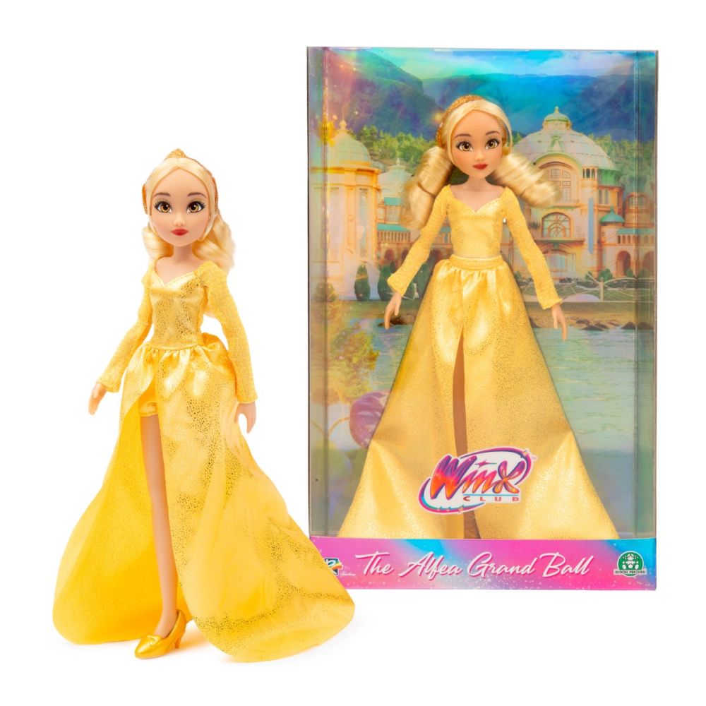 Papusa Winx The Alfea Grand Ball, Stella, 27 cm