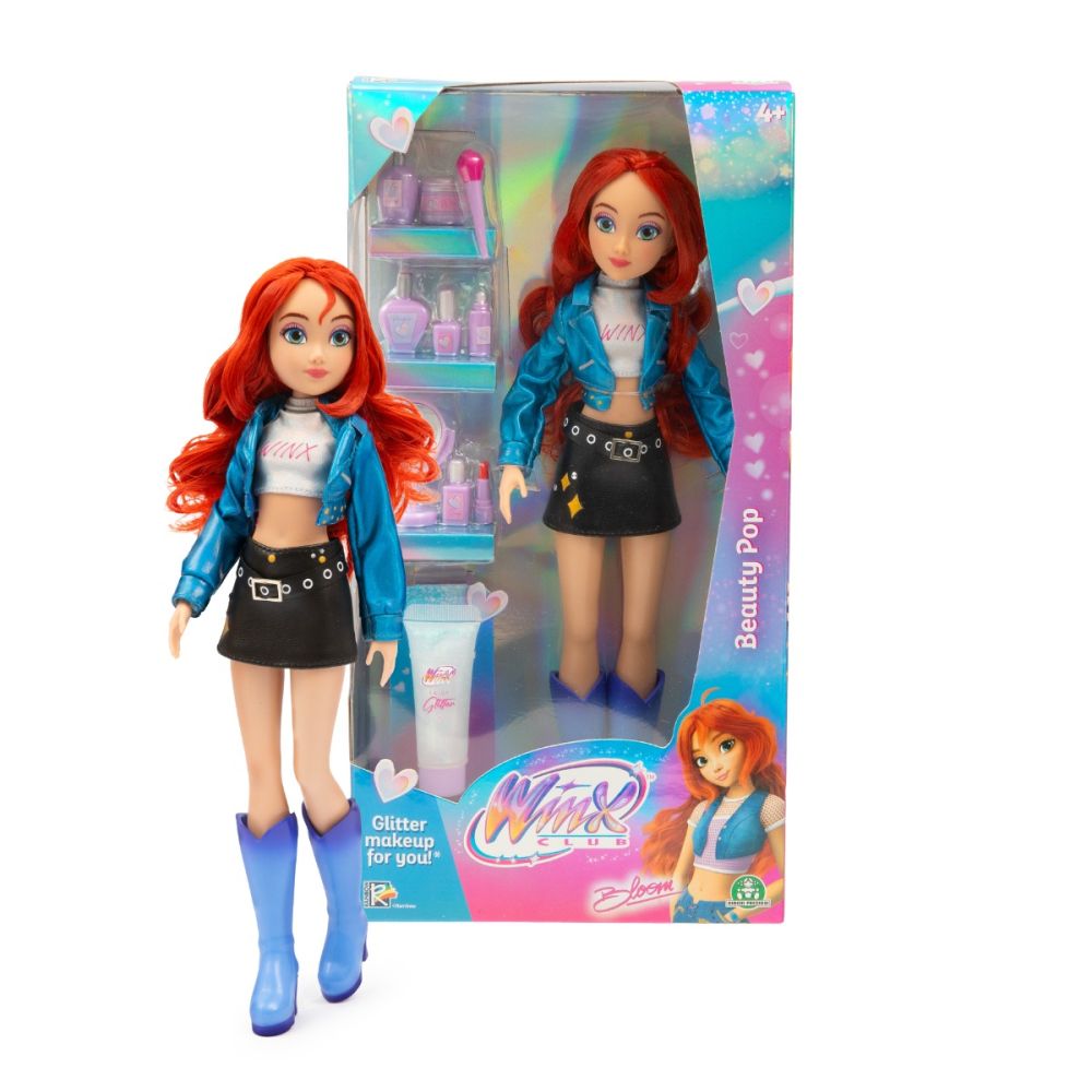 Papusa Winx Beauty Pop, Bloom, 27cm