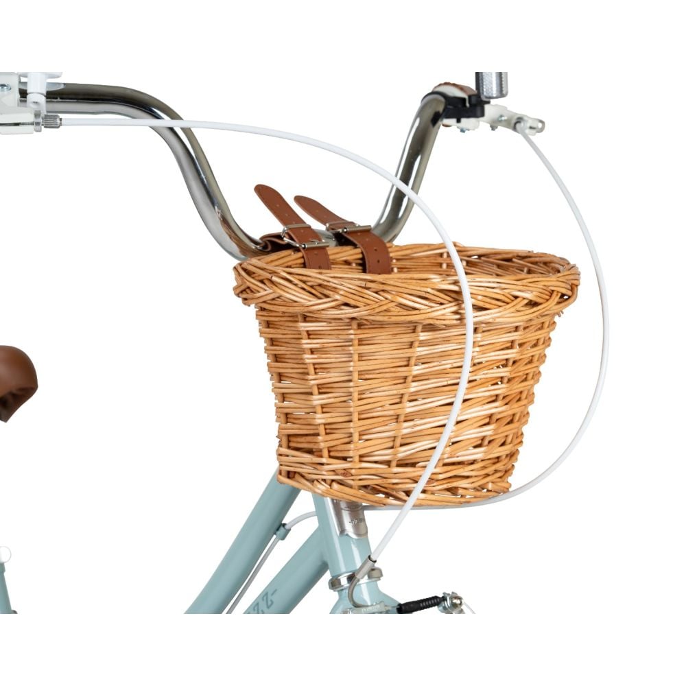 Bicicleta cu roti ajutatoare si cos, Rizz Jr, 20 inch, Gri