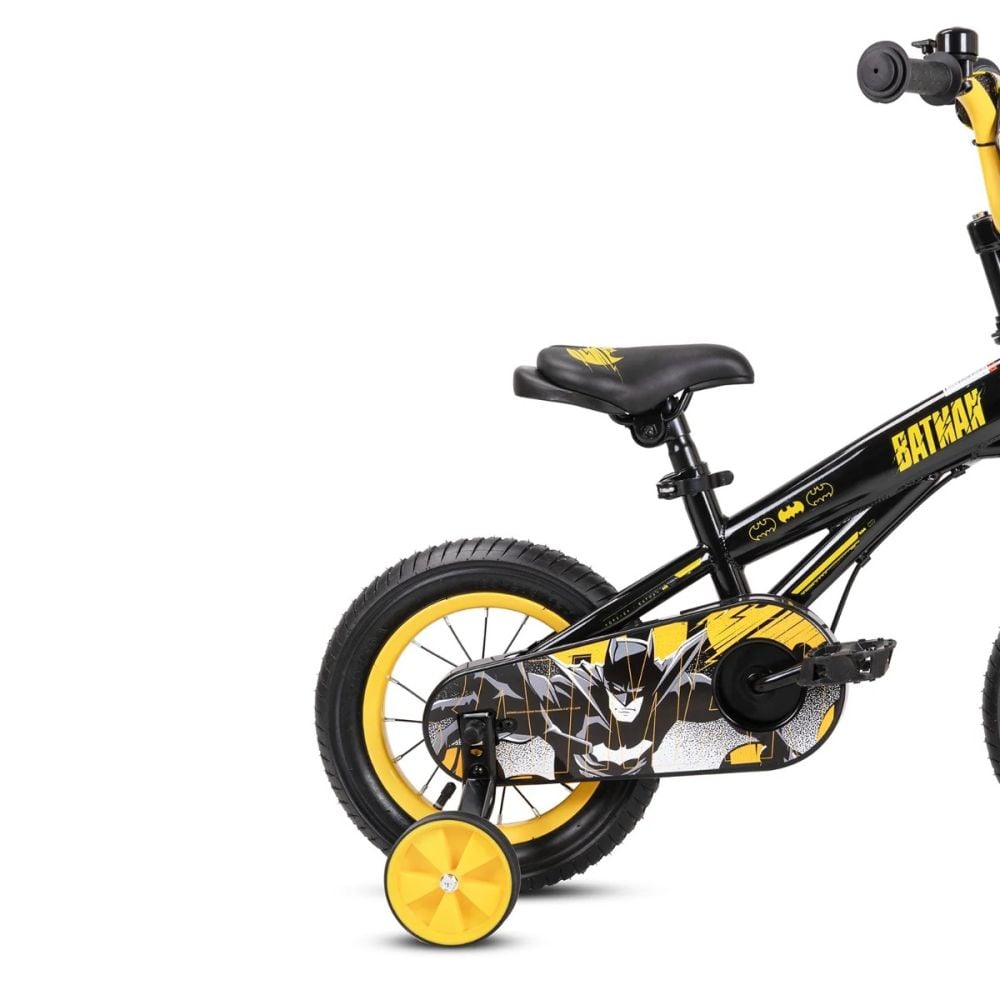 Bicicleta cu roti ajutatoare, Batman, 12 inch