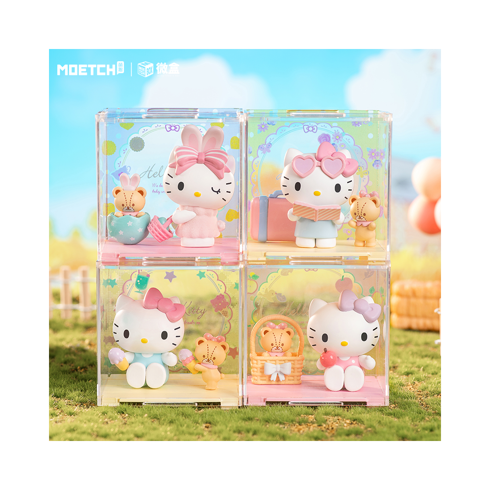 Figurina surpriza Hello Kitty, Sweetheart Playmates, 6,5 Cm