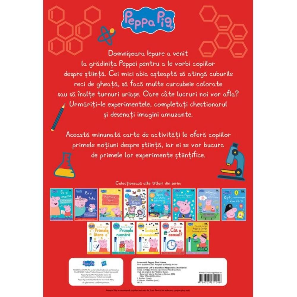 Primele experimente, Peppa Pig, Invata cu Peppa!