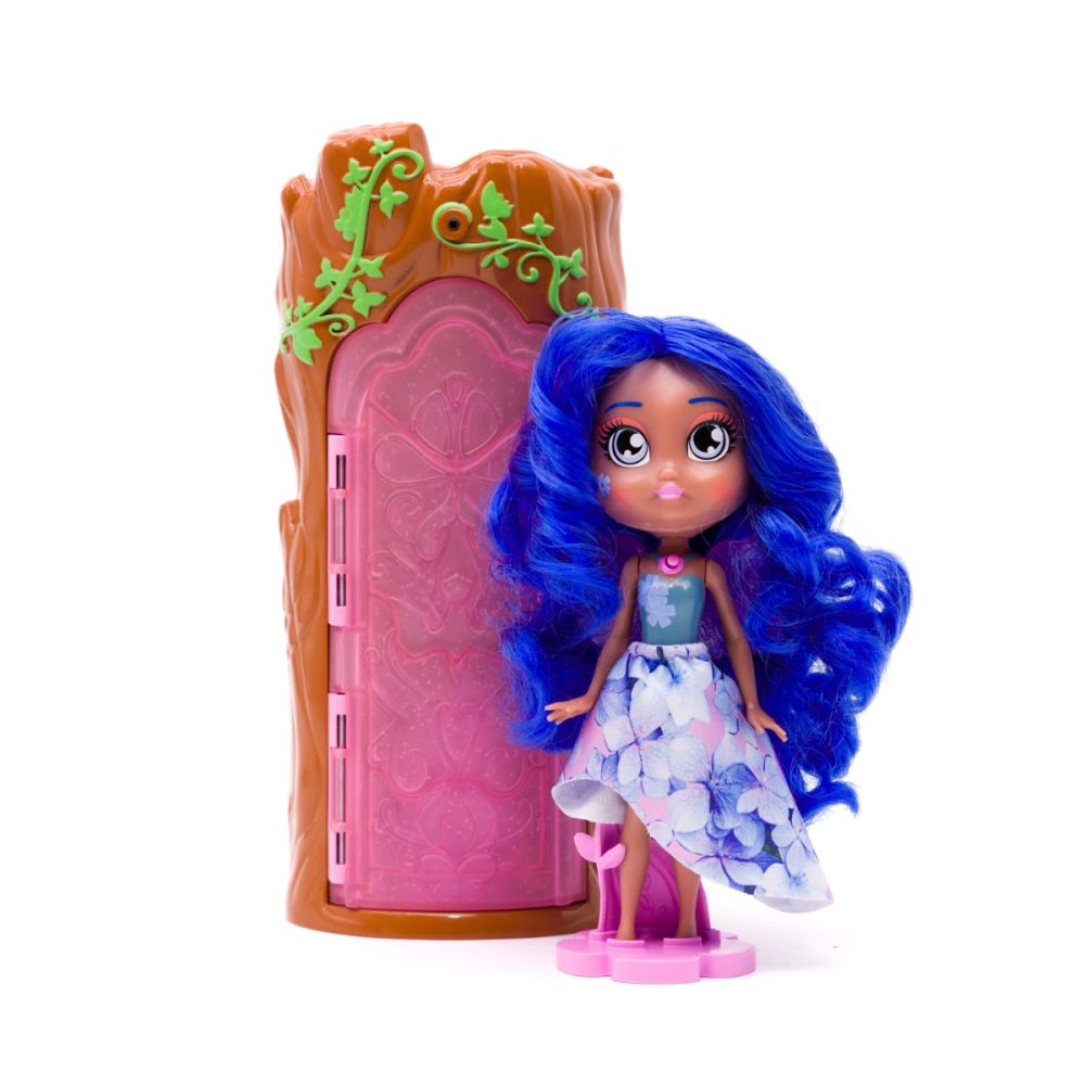 Set de joaca cu zana, Bright Fairy Friends, casuta si accesorii, 16 cm