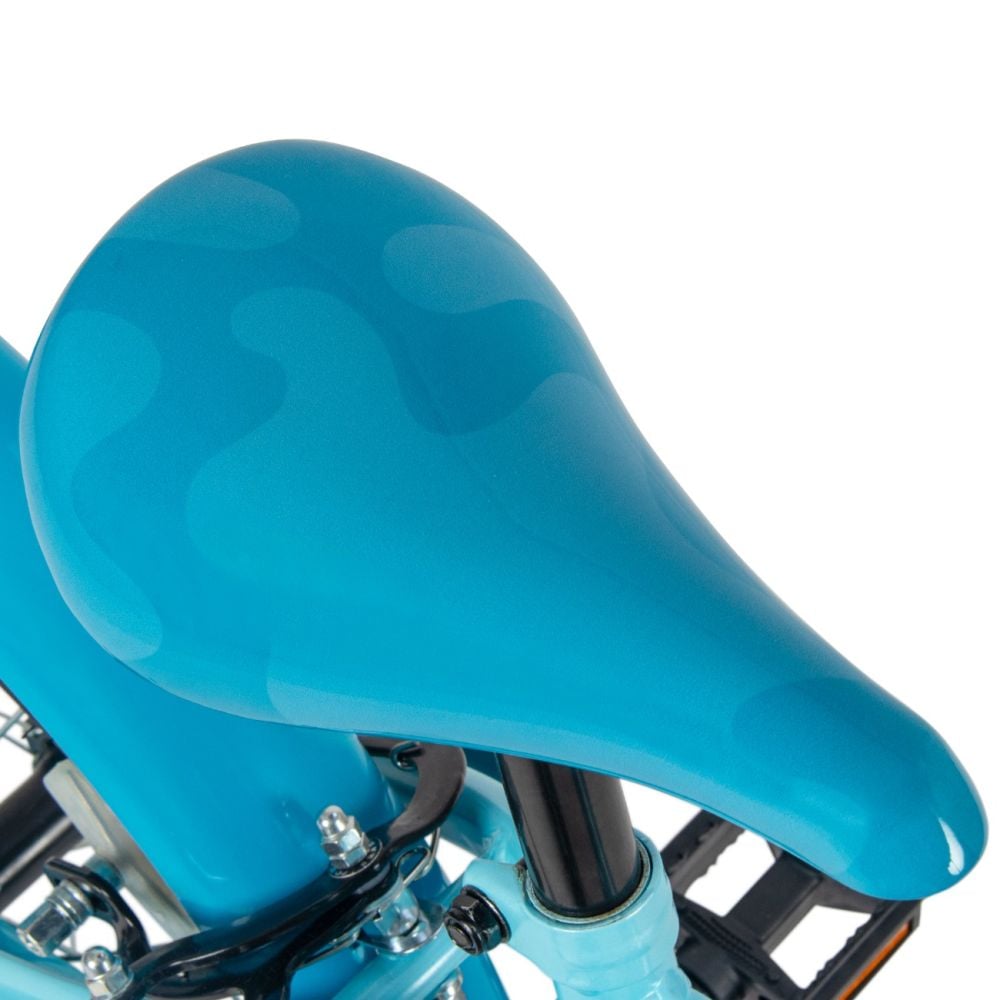 Bicicleta cu roti ajutatoare, Huffy, Disney Stitch, 16 inch, Blue