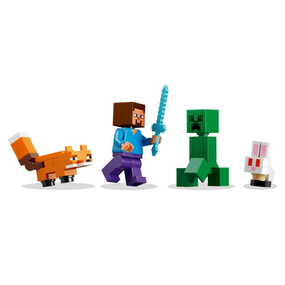 LEGO® Minecraft - Aventura din Taiga a lui Steve (21583) | Noriel