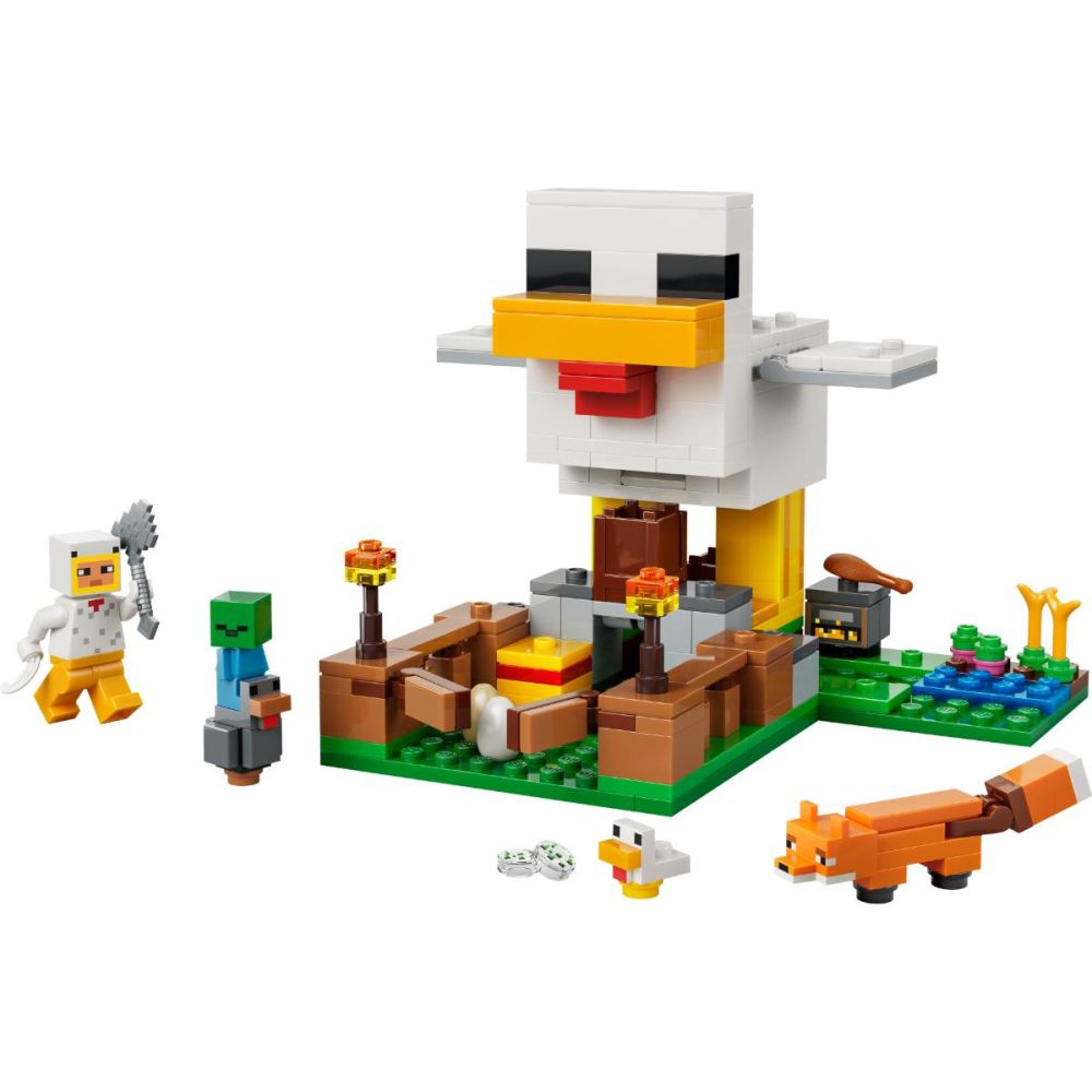 LEGO® Minecraft - Ferma de pui (21585)