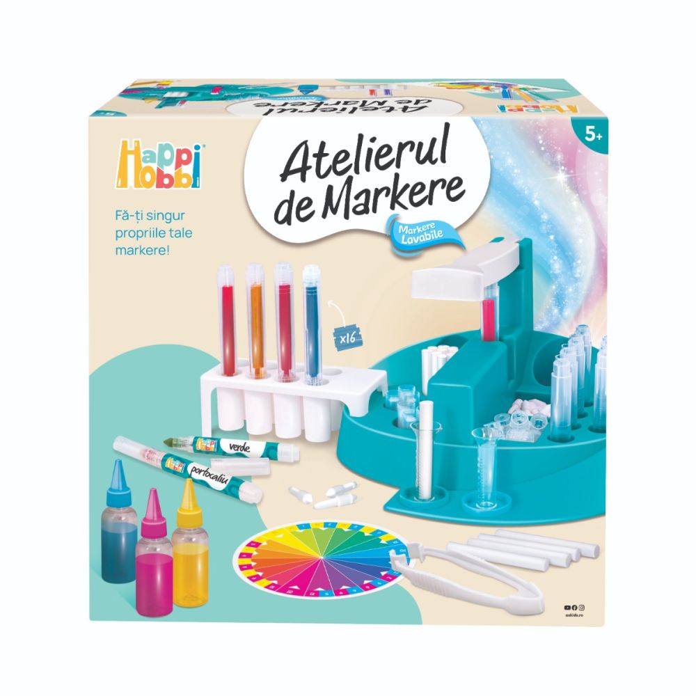 Set creativ, Happi Hobbi, Atelierul de markere