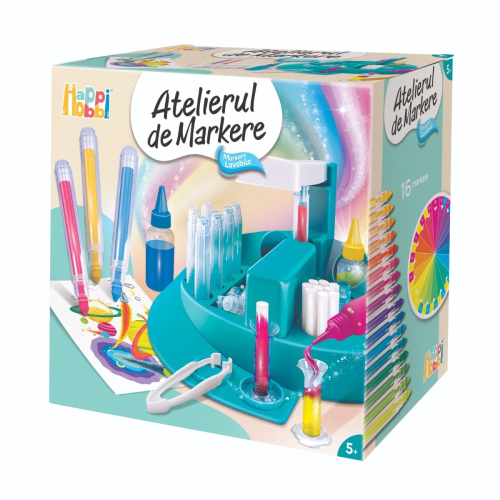 Set creativ, Happi Hobbi, Atelierul de markere
