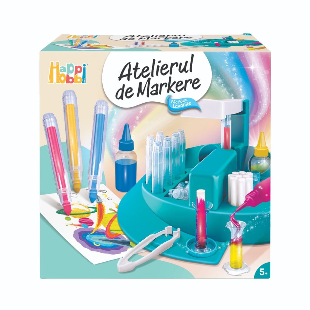 Set creativ, Happi Hobbi, Atelierul de markere