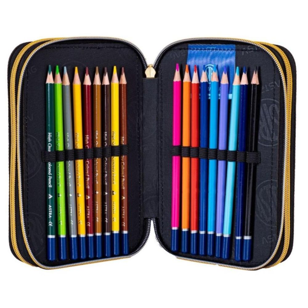 Penar cu 3 compartimente echipat, AstraBag, Golden Teddy
