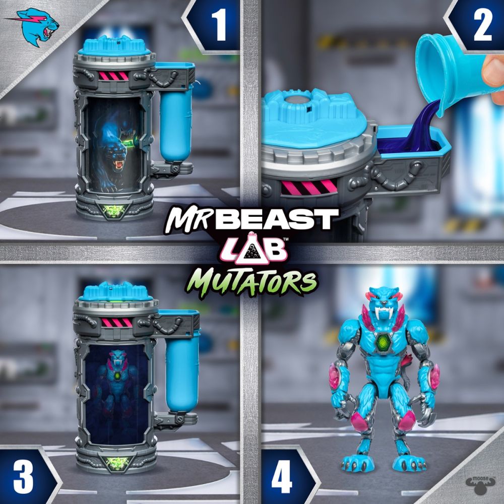 Creeaza propria figurina, MrBeast Lab Mutators, Iconic Panther