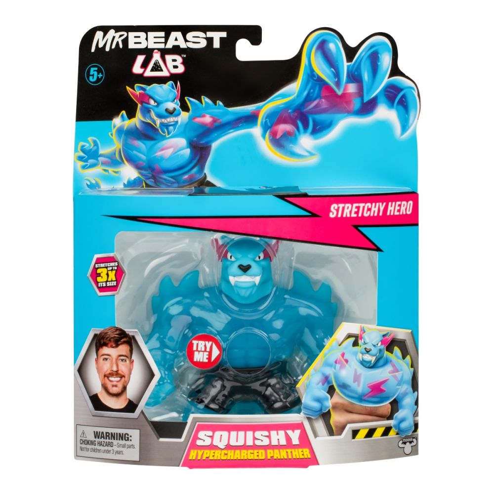 Figurina elastica, MrBeast Lab, Hypercharged Panther, W1 | Noriel