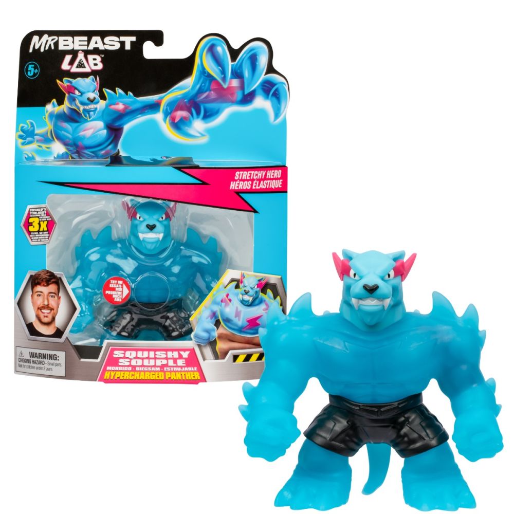 IKORI産血統BEAST Figurina elastica, MrBeast Lab, Hypercharged Panther, W1 | Noriel