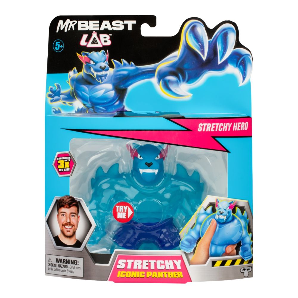 Figurina elastica, MrBeast Lab, Iconic Panther, W1 | Noriel
